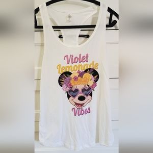 Disney Violet Lemonade Minnie Mouse Tank Top